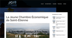 Desktop Screenshot of jci-saint-etienne.org