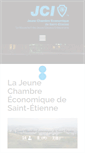 Mobile Screenshot of jci-saint-etienne.org